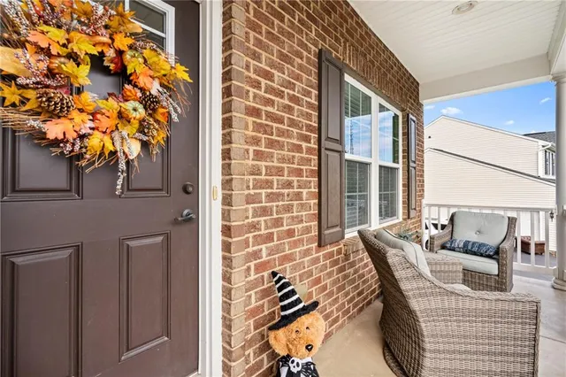 a view of balcony and patio