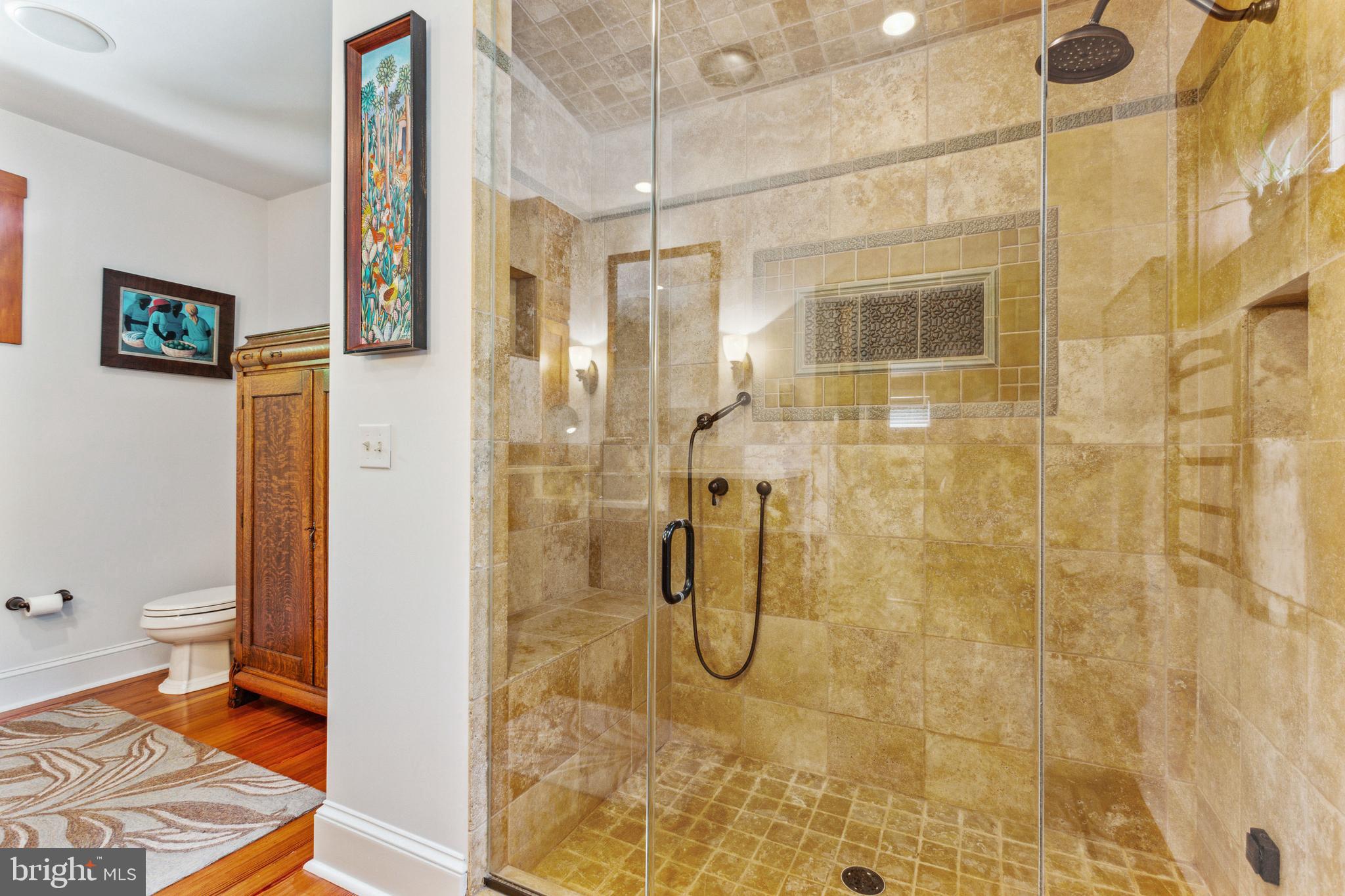 462 Obrecht Road Sykesville, MD 21784 - Photo 35 of 81 Large Steam Shower with Tile Surround & Niches