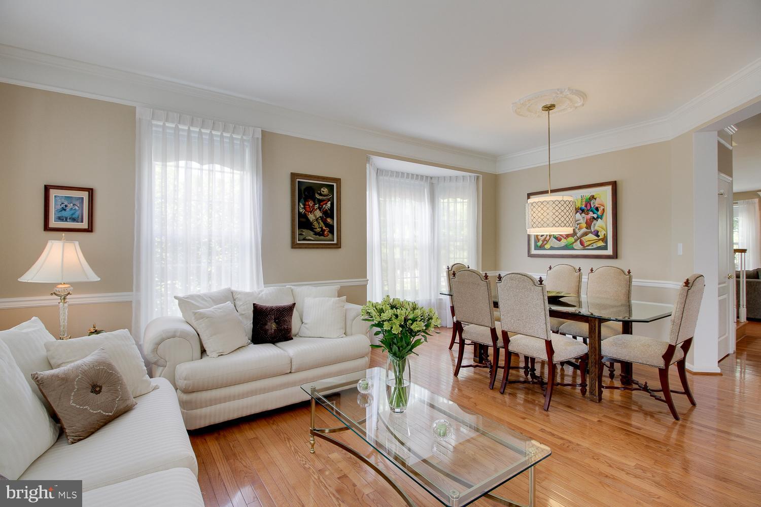 21516 Inman Park Place Ashburn, VA 20147 - Photo 3 of 22 Sitting area & Dining Room -lots of natural light