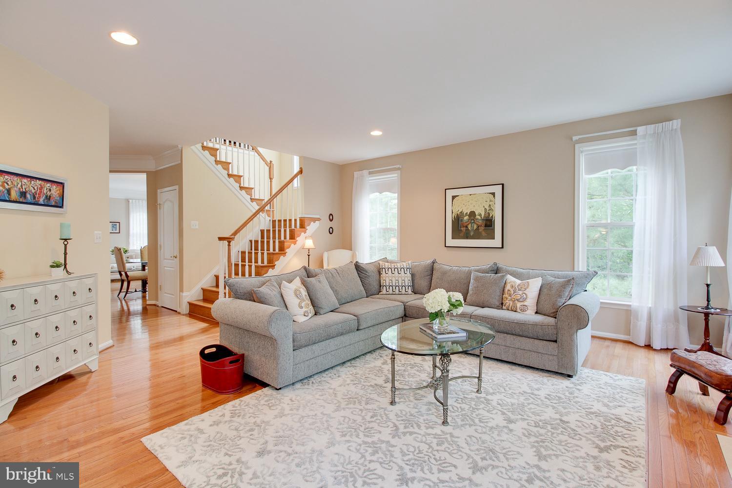 21516 Inman Park Place Ashburn, VA 20147 - Photo 5 of 22 Large Family Room - natural light throughout