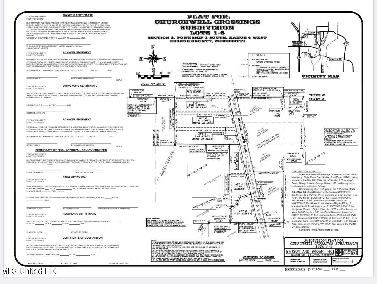 1 Marshall Smith Road Lucedale, MS 39452 - Photo 4 of 4 Lot 1