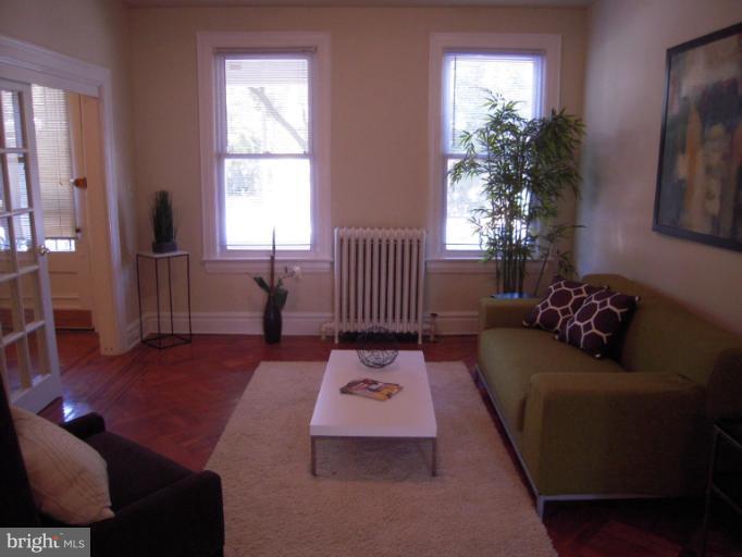 1346 Spring Road Northwest Washington, DC 20010 - Photo 23 of 30 a living room with furniture and a potted plant