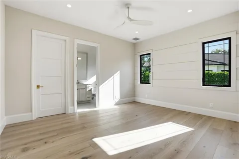 a view of table and chair in a room