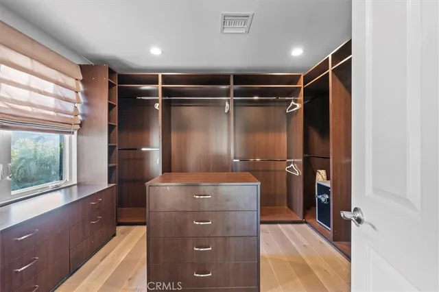 a room with storage and utility