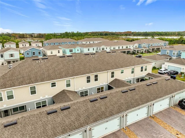 a view of a city from a terrace