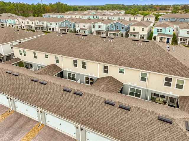 a view of an ocean with a city view