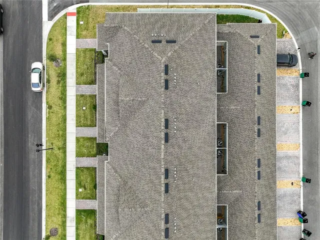 a view of city with ocean view