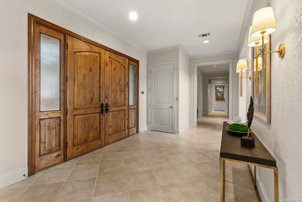 a view of an entryway