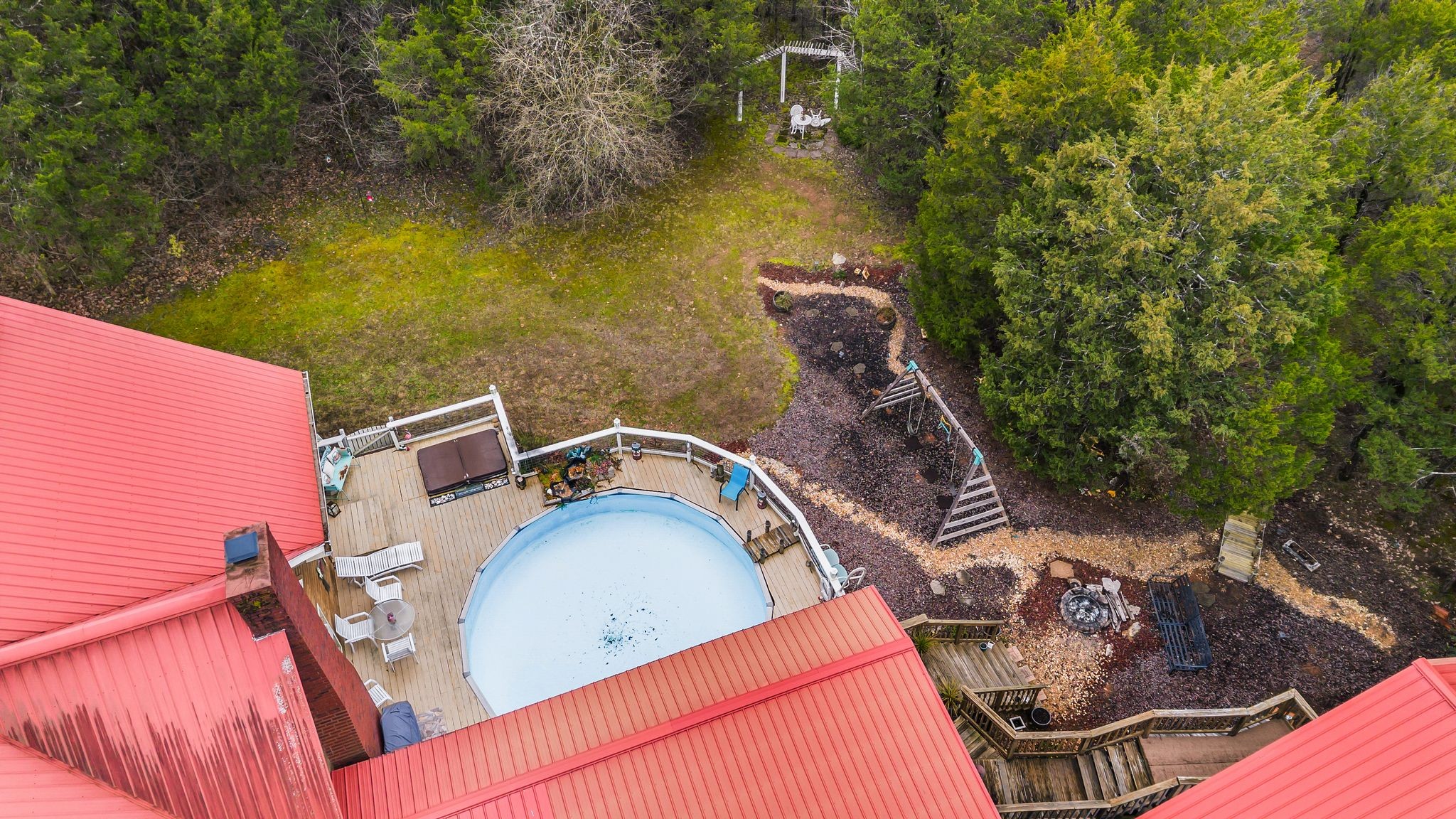 10955 Old Lebanon Road Murfreesboro, TN 37129 - Photo 96 of 100 a view of a balcony with chair and wooden floor