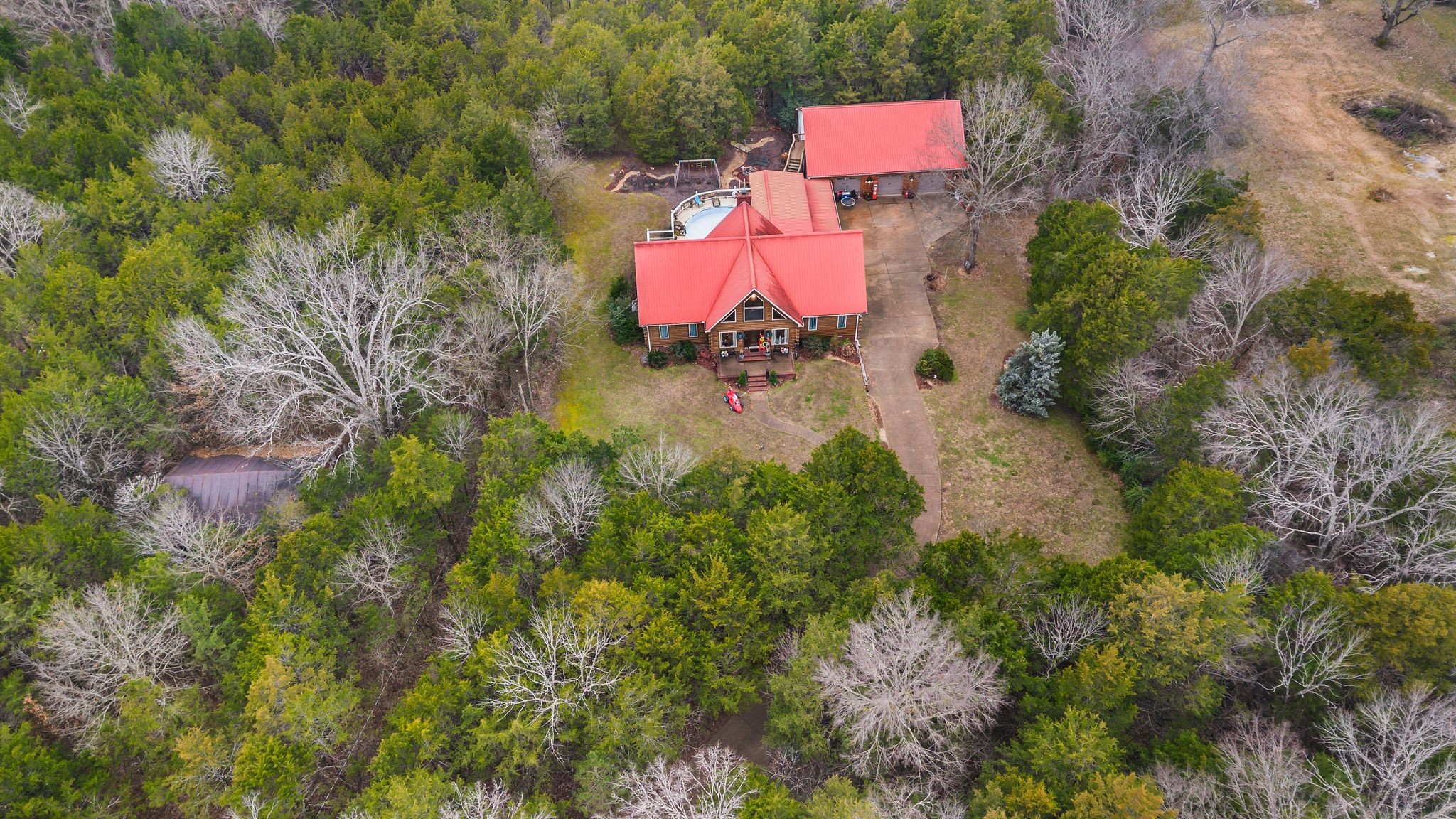 10955 Old Lebanon Road Murfreesboro, TN 37129 - Photo 98 of 100 an aerial view of houses with yard