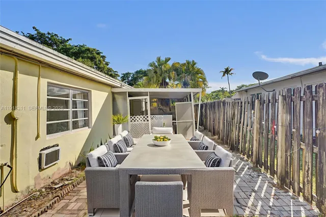 a view of lake with city view