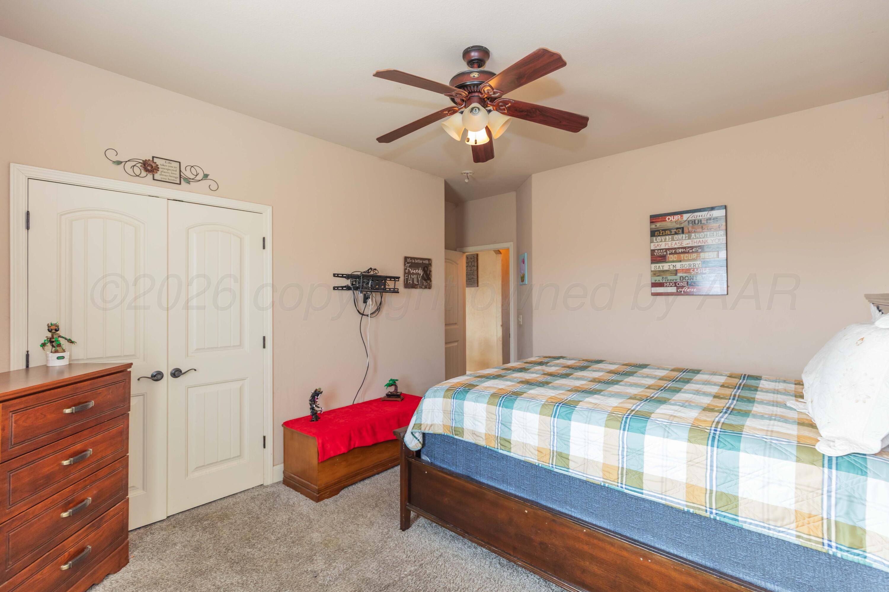 16501 Hope Road Canyon, TX 79015 - Photo 28 of 42 BEDROOM 2 VIEW 3