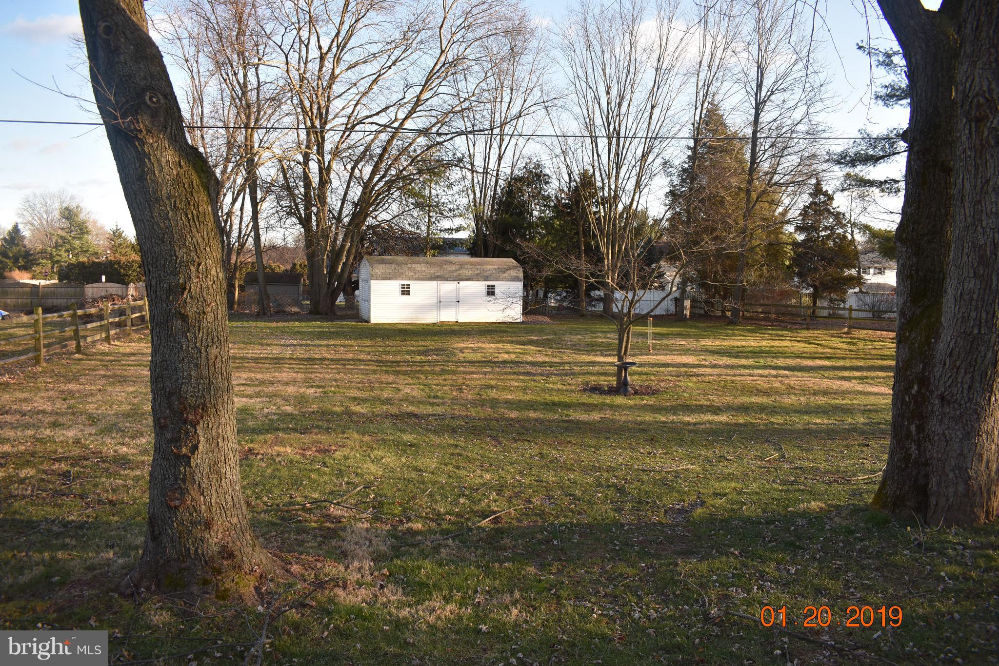 Nice size lot for added personal space !
