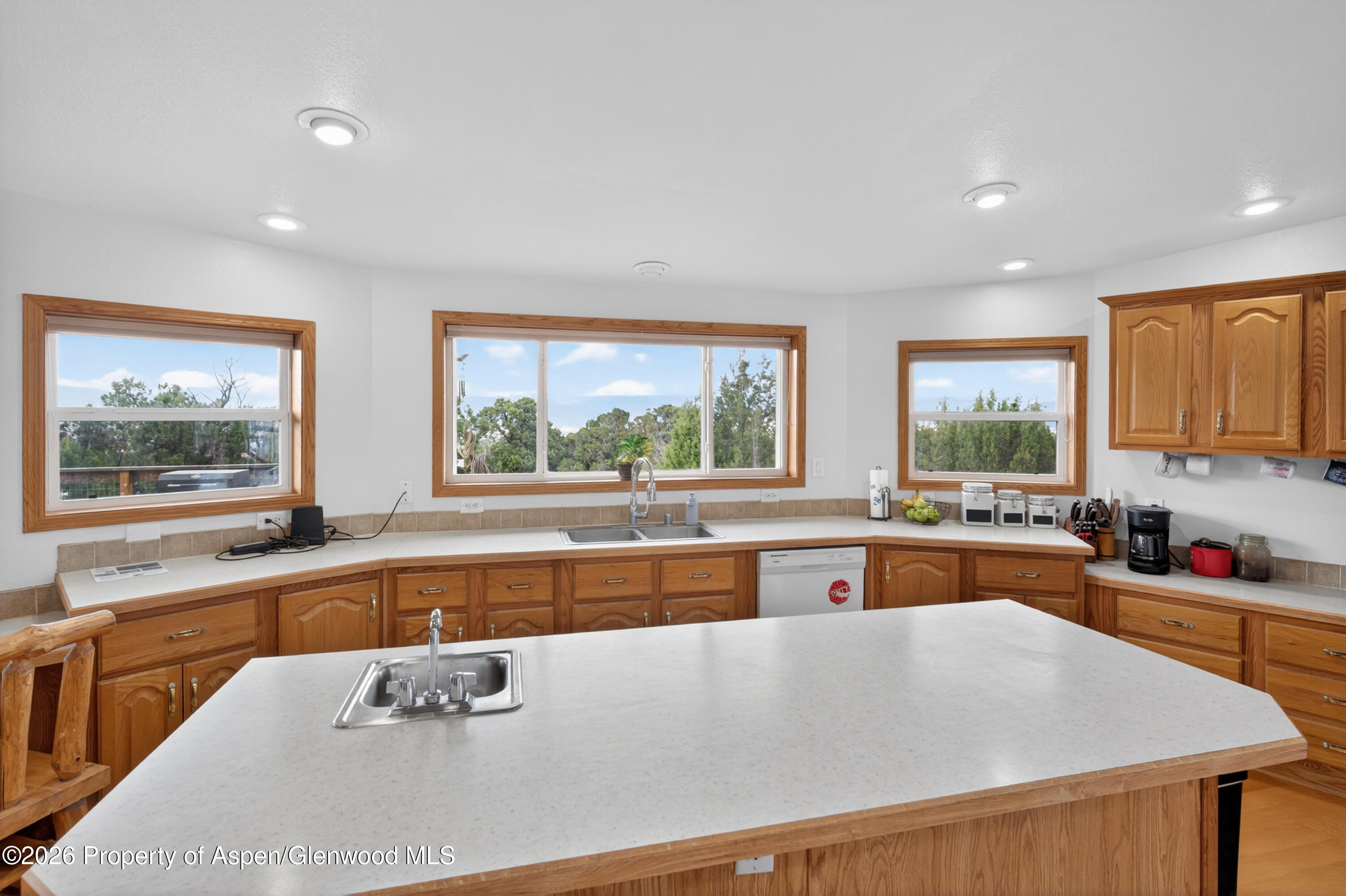 201 Cedar Breaks Road Rifle, CO 81650 - Photo 10 of 35 Kitchen w a view