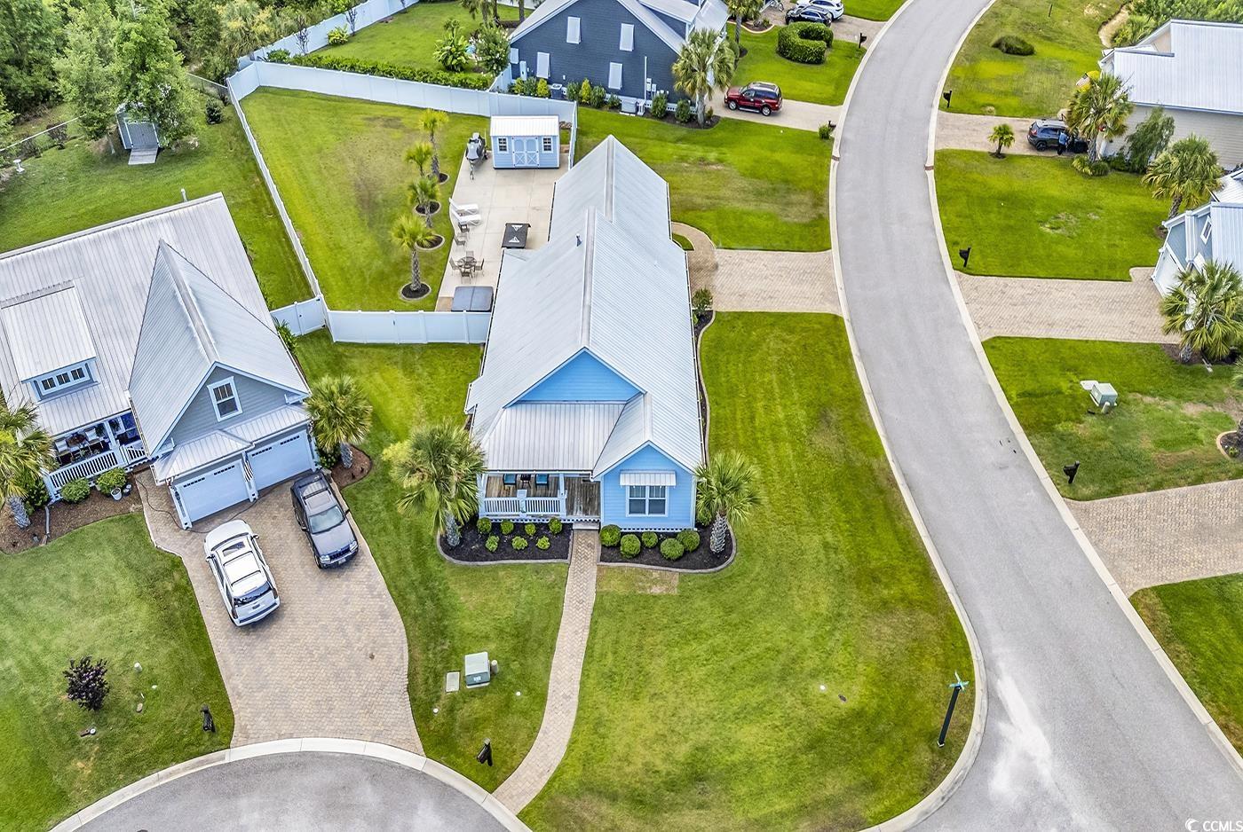 500 Percival Court Murrells Inlet, SC 29576 - Photo 3 of 40 View of birds eye view of property