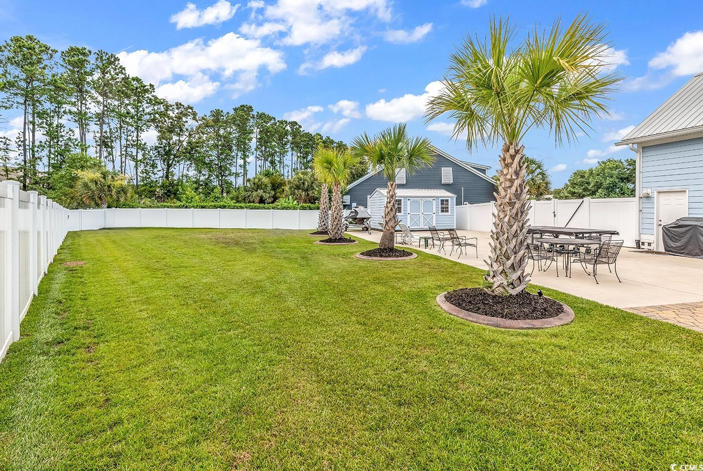 500 Percival Court Murrells Inlet, SC 29576 - Photo 36 of 40 View of yard featuring a patio