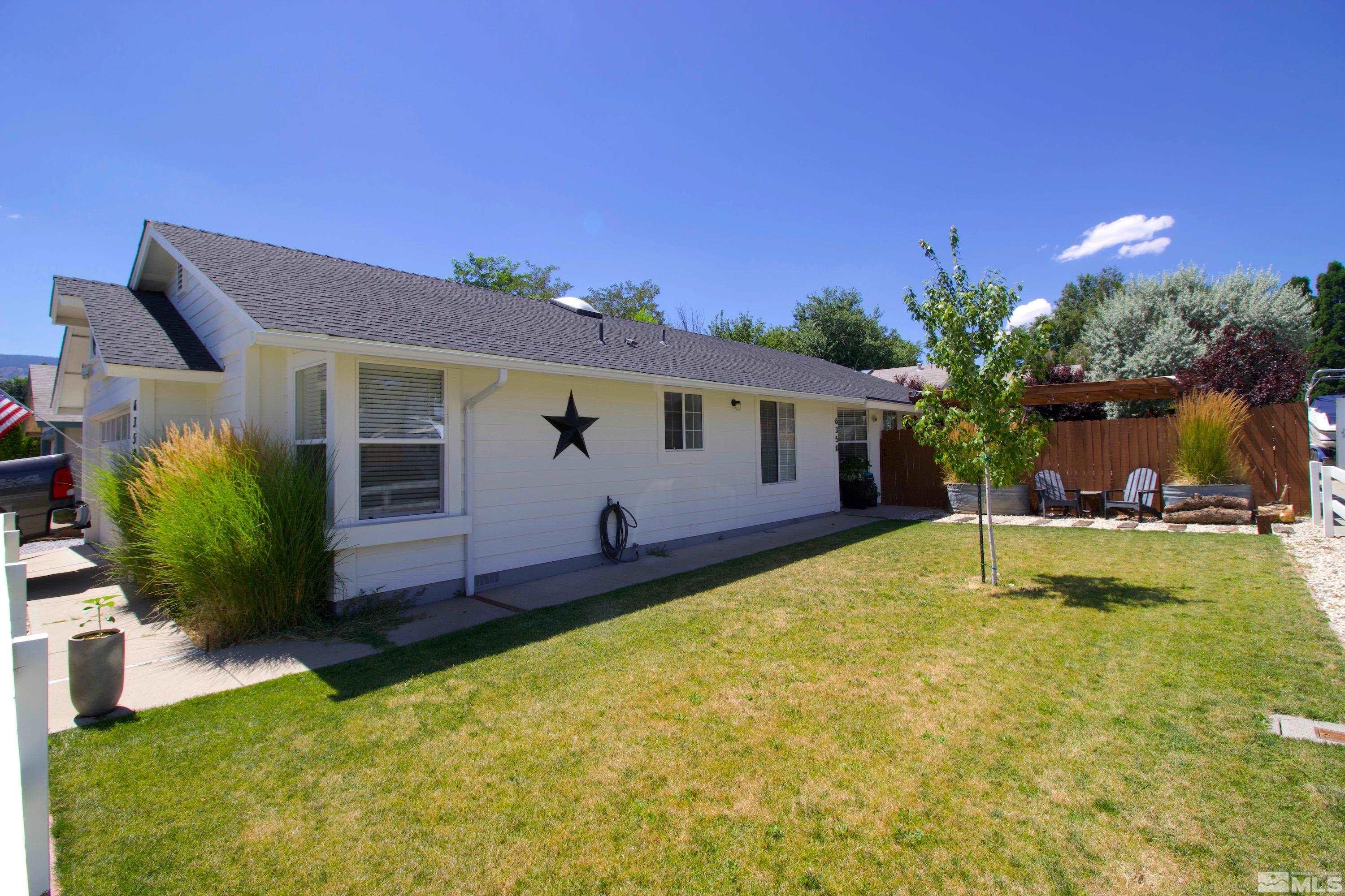6350 Moon Ridge Terrace Reno, NV 89523 - Photo 4 of 19 a view of a house with swimming pool and a yard