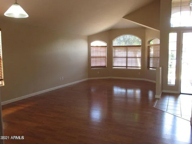 a view of livingroom with hardwood floor and window