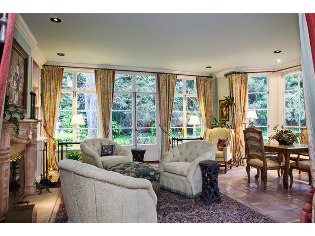279 Park Lane Atherton, CA 94027 - Photo 16 of 25 a living room with furniture and large windows