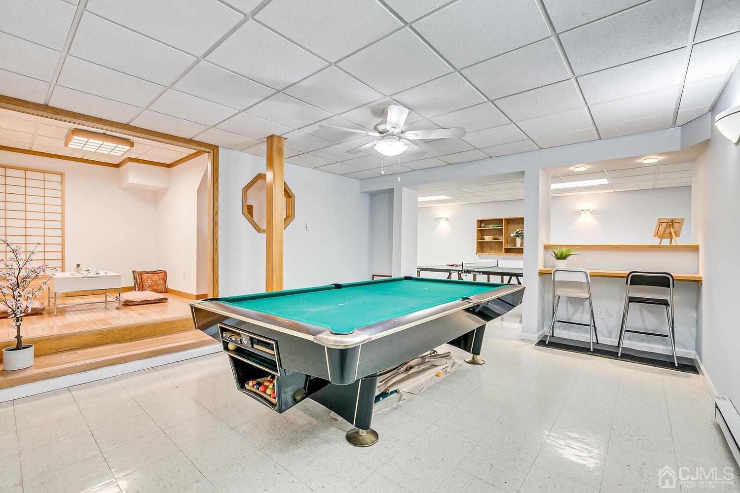 9 Ramsey Road Edison, NJ 08820 - Photo 29 of 37 a room with pool table and flat screen tv