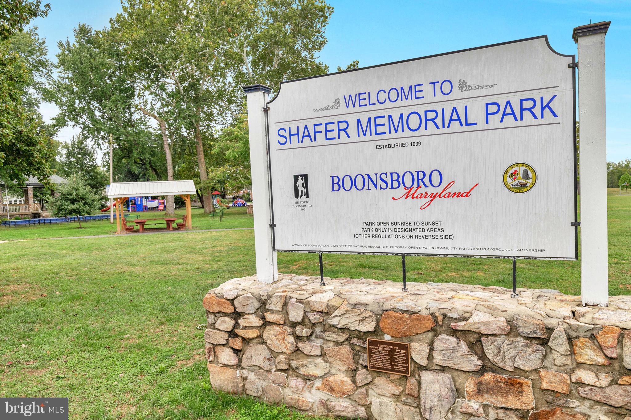 28 Potomac Street Boonsboro, MD 21713 - Photo 42 of 52 a sign on the side of the building