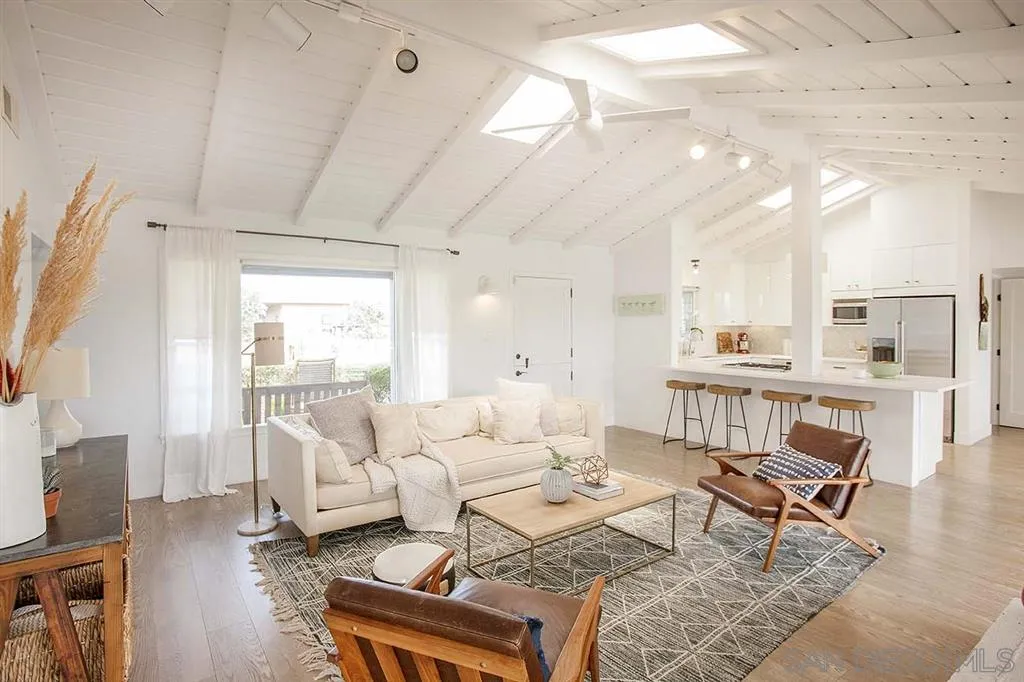 448 Marview Drive Solana Beach, CA 92075 - Photo 5 of 25 a living room with furniture and a large window