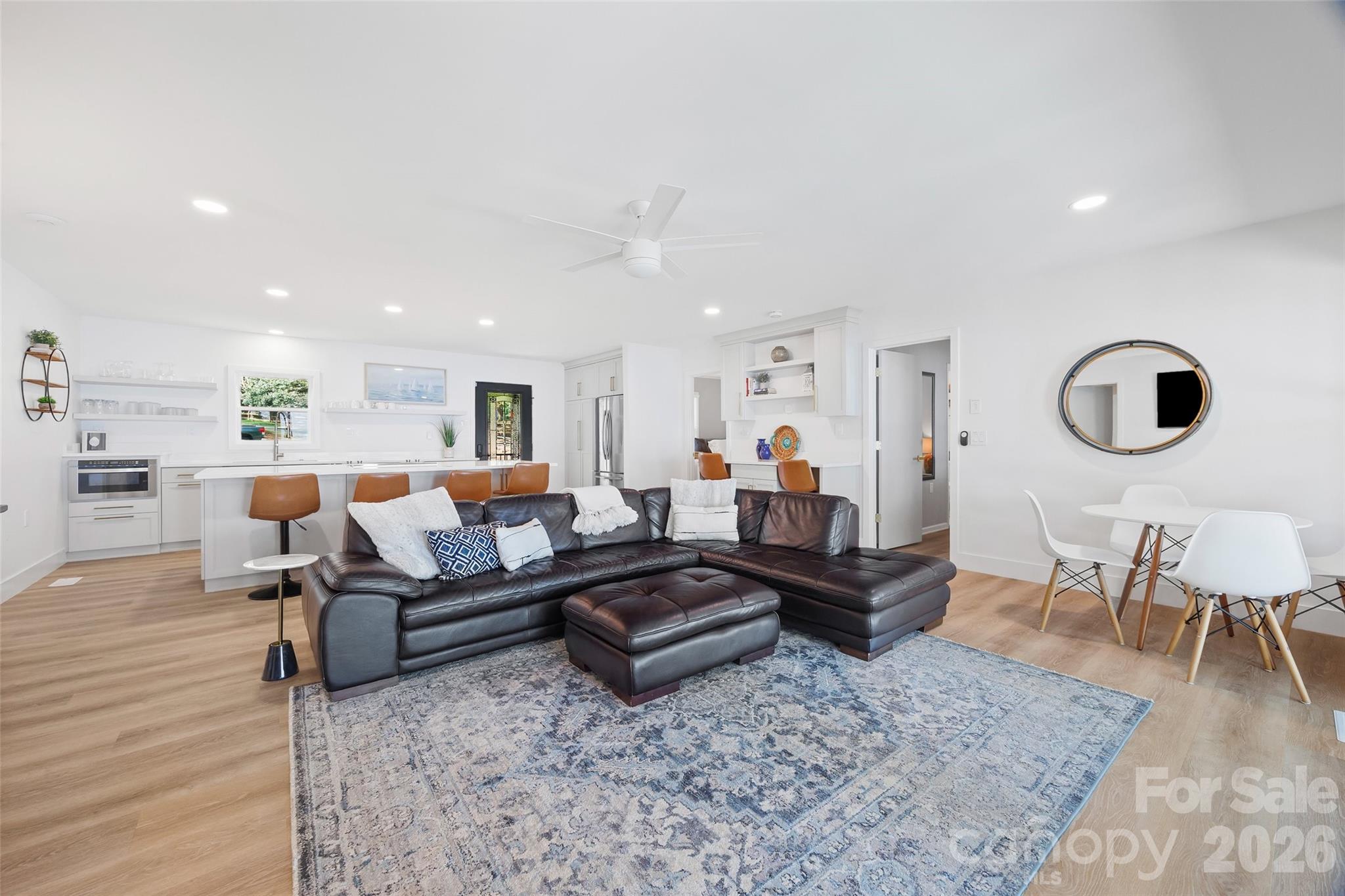 5280 Masons Ferry Road Clover, SC 29710 - Photo 10 of 45 a living room with furniture and wooden floor