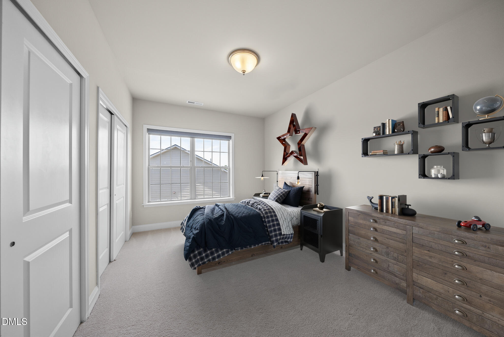 2648 Beckwith Road Apex, NC 27523 - Photo 37 of 59 a bed room with a bed and a window