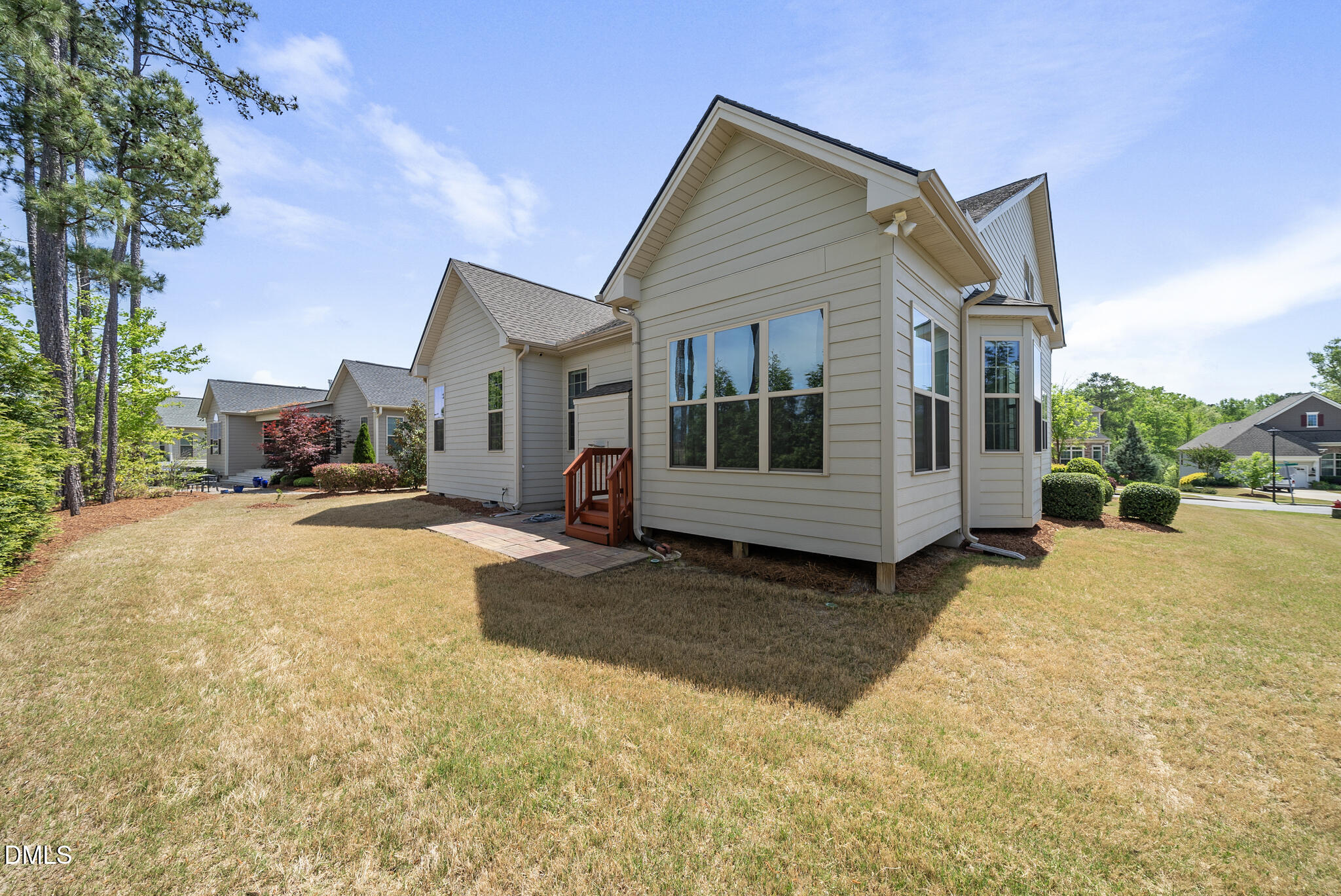 2648 Beckwith Road Apex, NC 27523 - Photo 45 of 59 a view of a house with a yard and fence