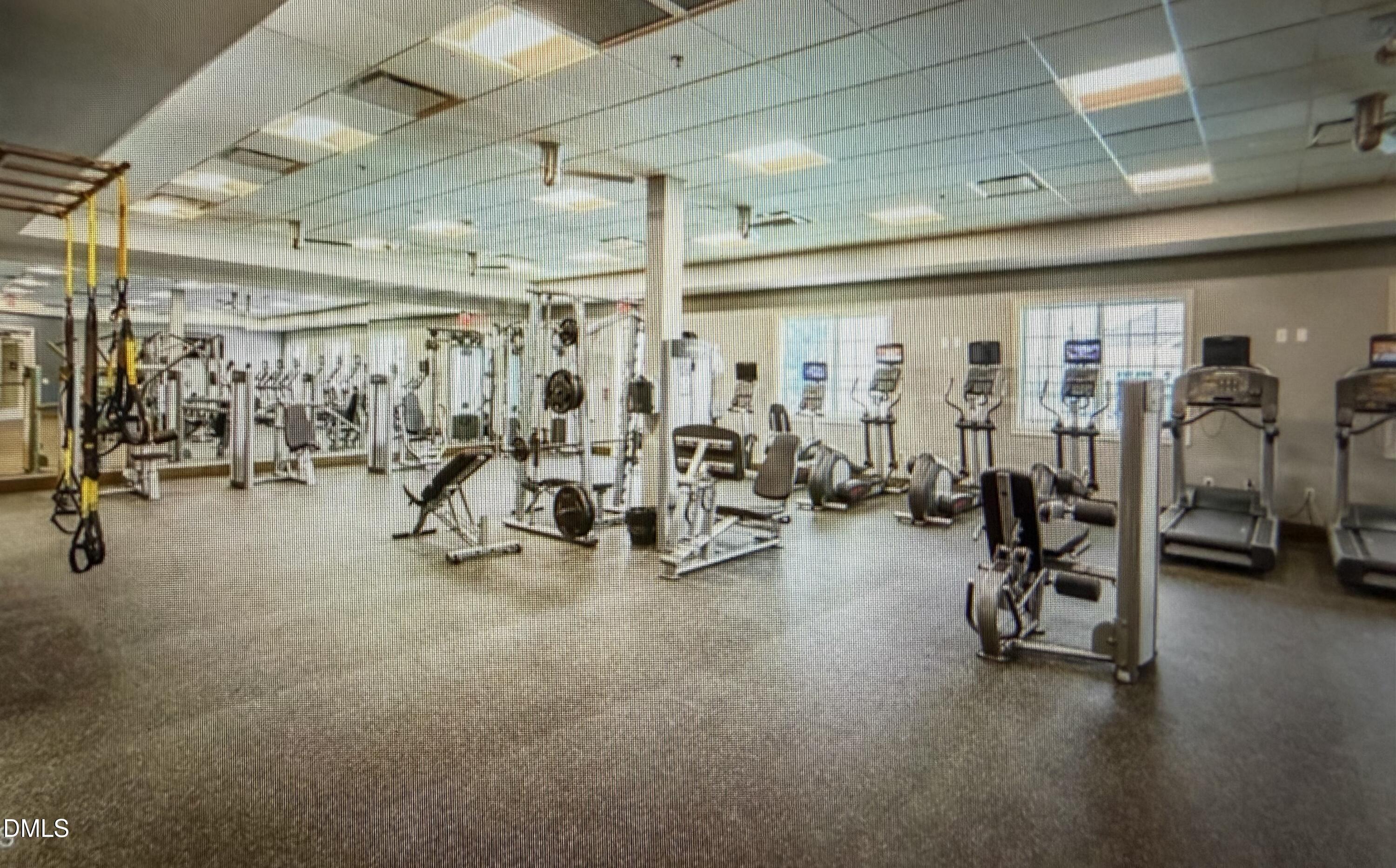 2648 Beckwith Road Apex, NC 27523 - Photo 55 of 59 a view of a room with gym equipment
