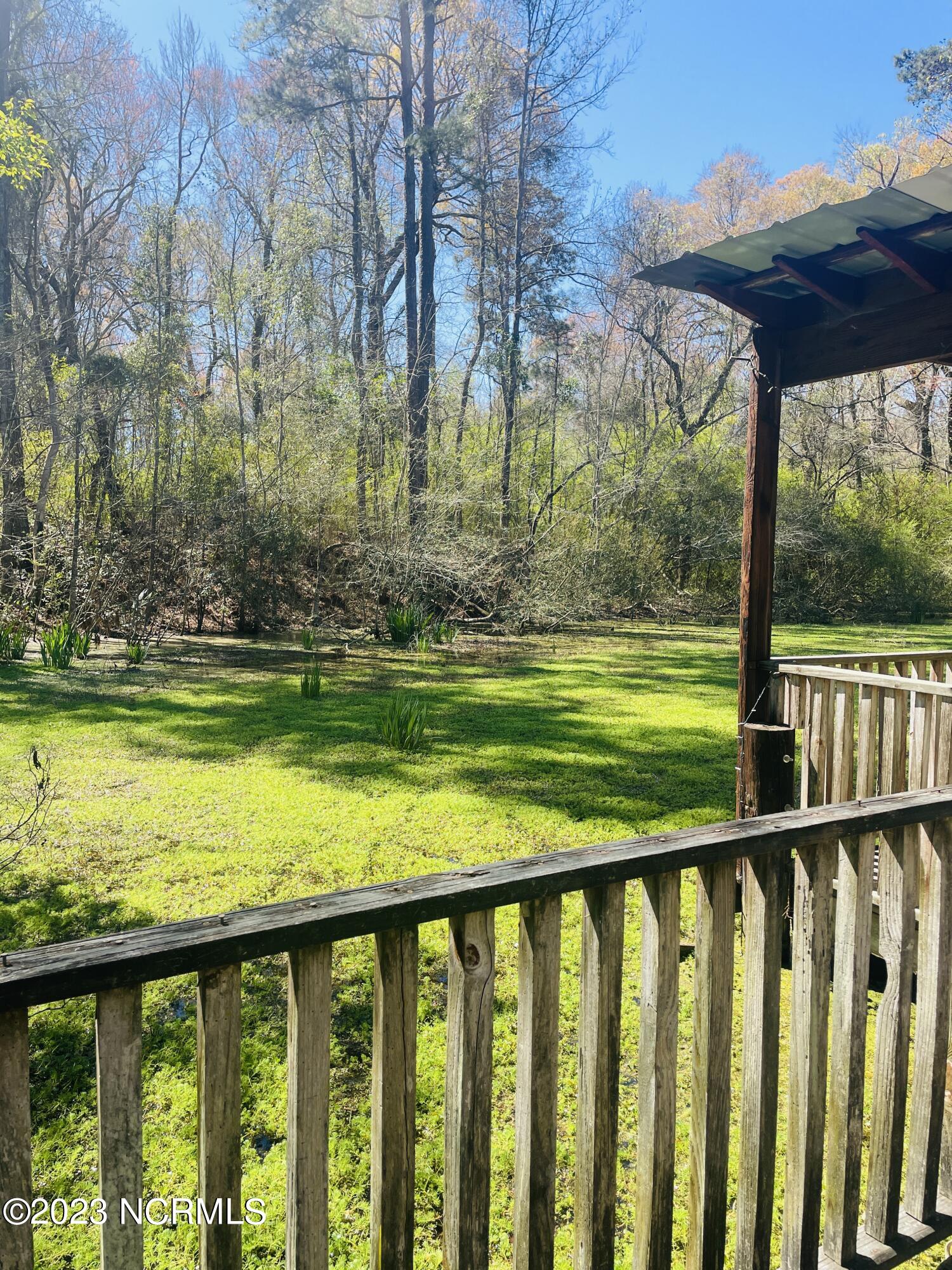 6185 Rough And Ready Road Chadbourn, NC 28431 - Photo 10 of 78 Left side pond view from pier leading to gazebo.