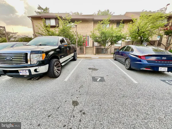a car parked on the side of the road