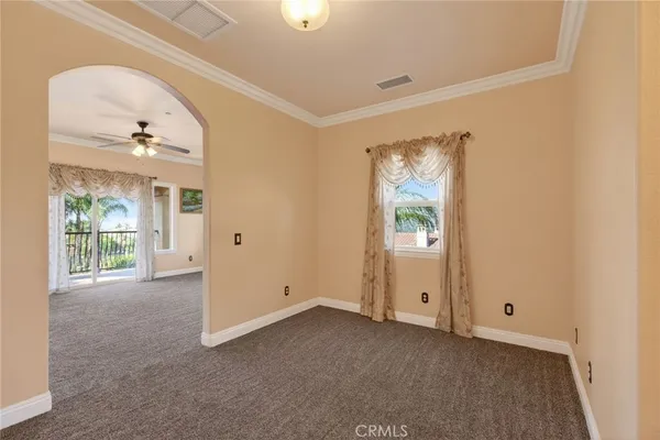 a view of a house with a patio