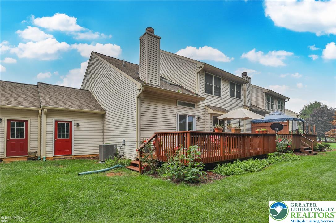 204 Ridings Circle Macungie, PA 18062 - Photo 52 of 53 a view of a house with a yard plants and large tree