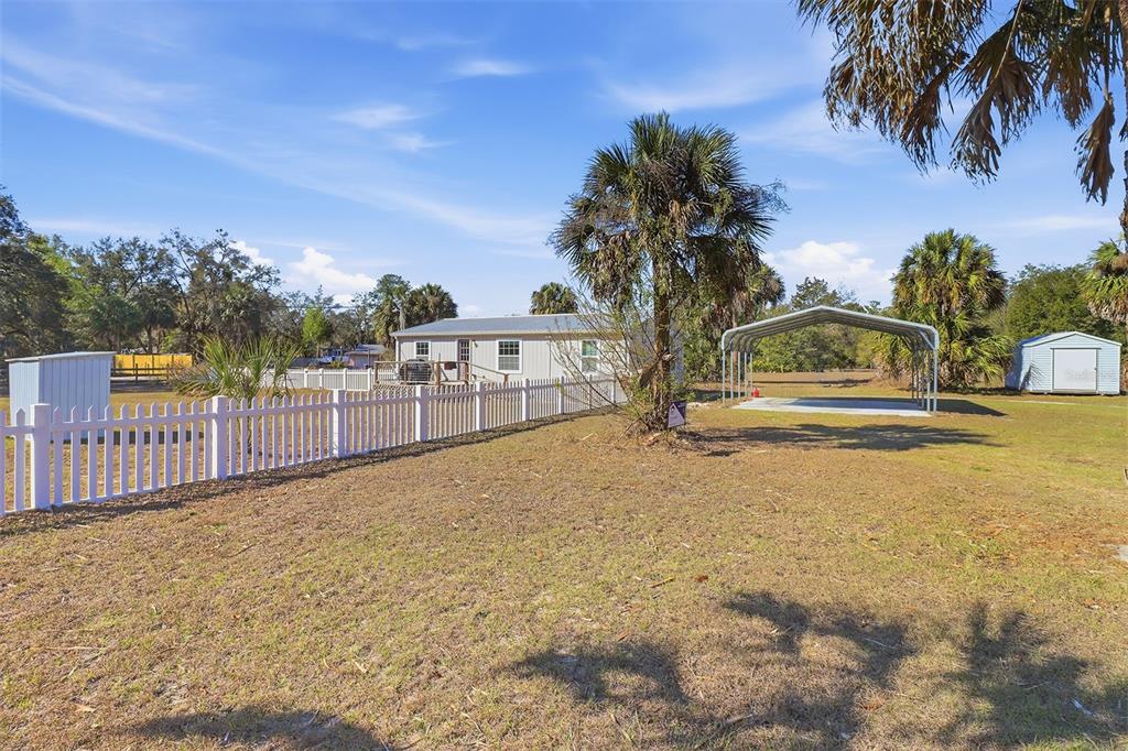 9510 North Eventide Point Crystal River, FL 34428 - Photo 5 of 45 a view of backyard and swimming pool