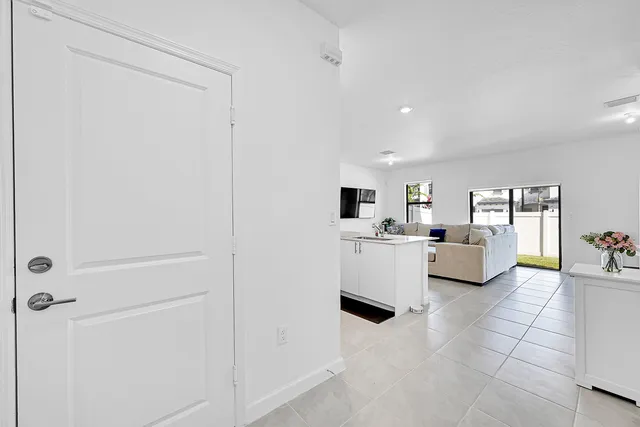 a view of entryway and hall