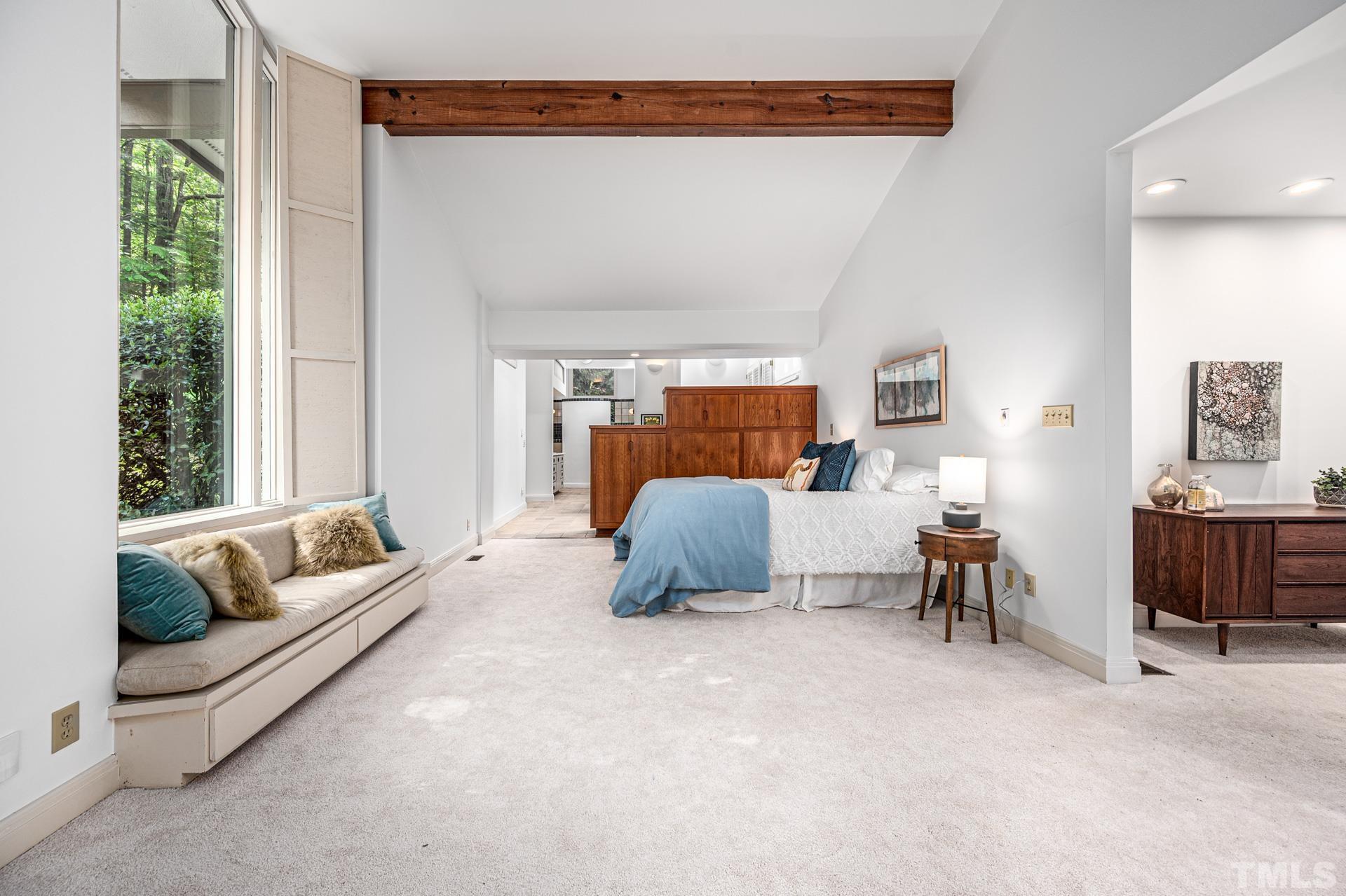 803 Cedar Falls Road Chapel Hill, NC 27514 - Photo 24 of 61 a bedroom with furniture and a couch