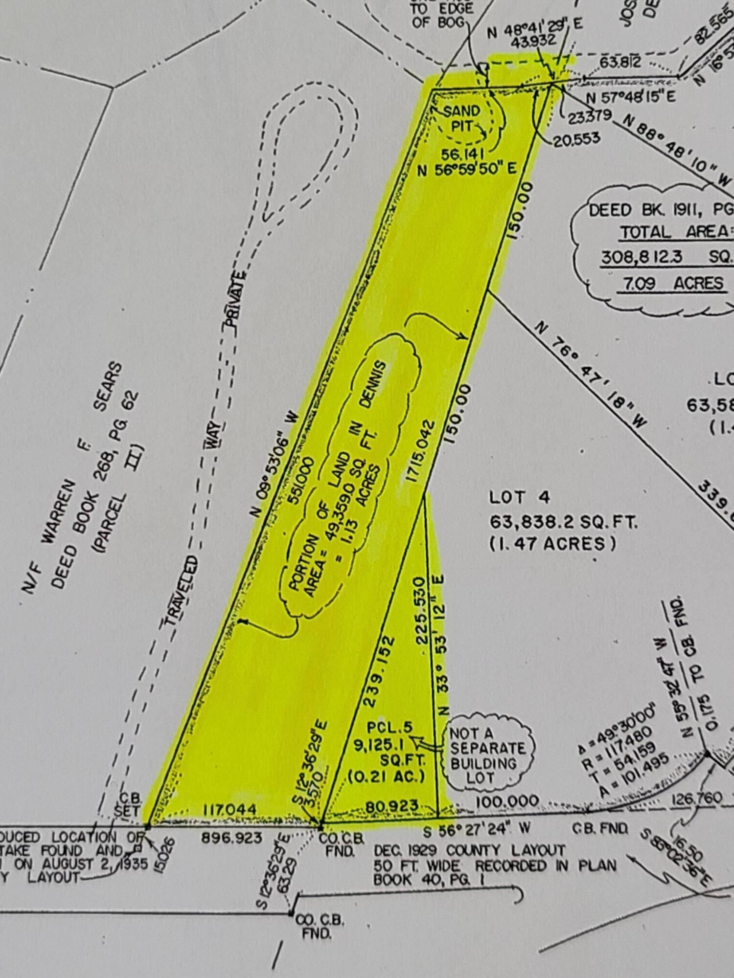 680 Setucket Road East Dennis, MA 02660 - Photo 1 of 4 680 Setucket plot plan