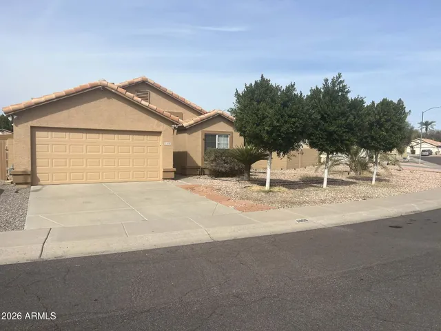 a view of a house with a outdoor space