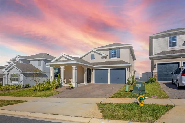 front view of house with a yard