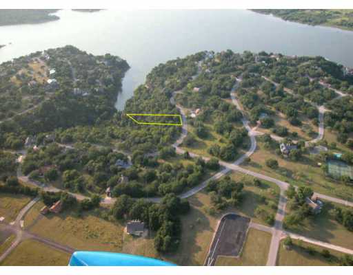 525 Coventry Road Spicewood, TX 78669 - Photo 1 of 1 Exterior Front : View of the lot from the air, taken by local pilot from on-site community airpark.