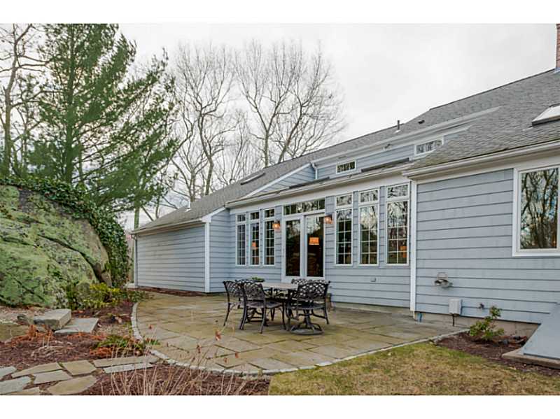 110 Signal Ridge Way East Greenwich, RI 02818 - Photo 21 of 21 Exterior Back. Blue stone patio