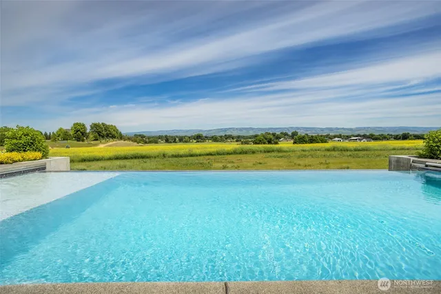 a view of an ocean and beach
