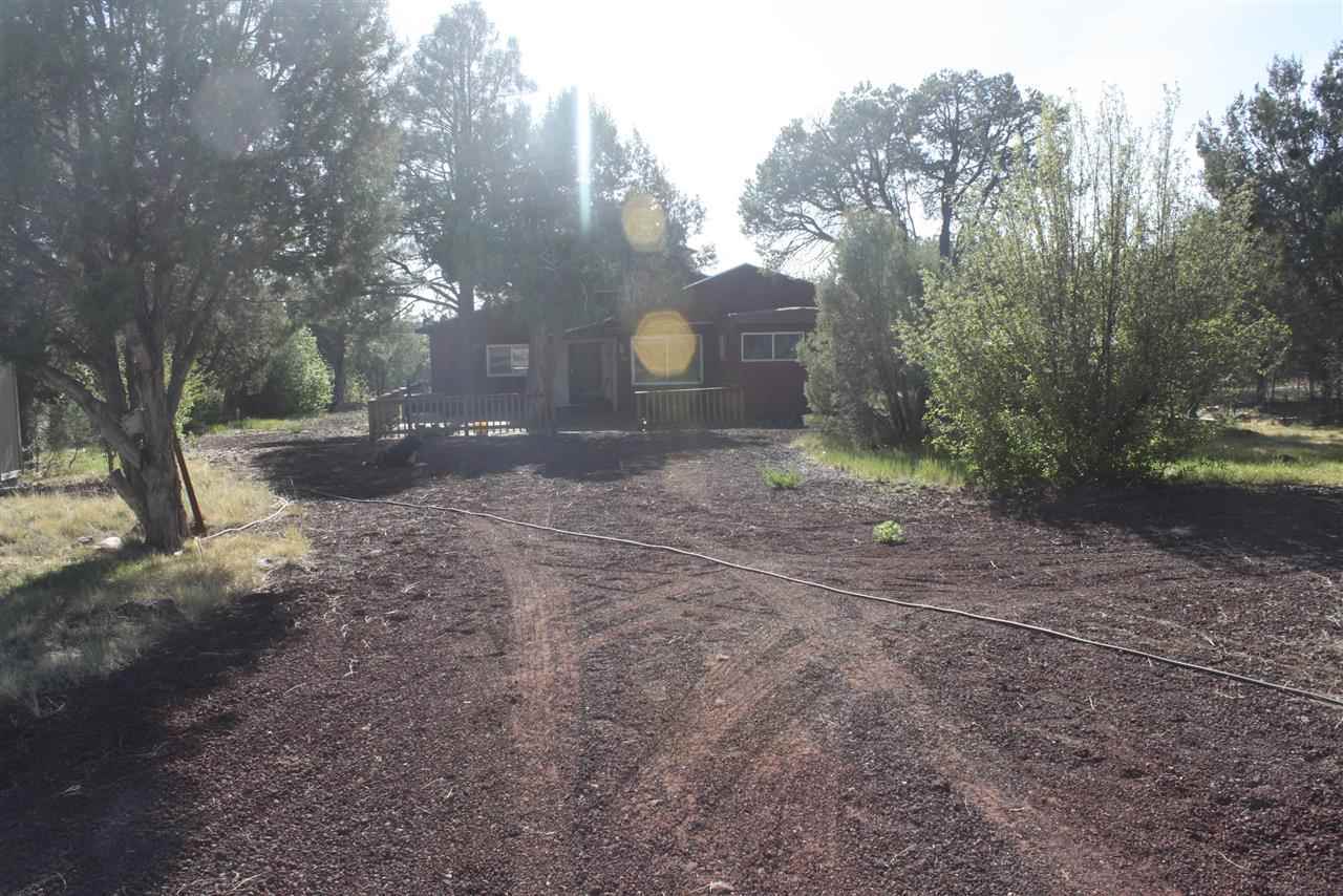 5298 Show Low Lake Road Lakeside, AZ 85929 - Photo 35 of 36 a view of a yard with a fountain