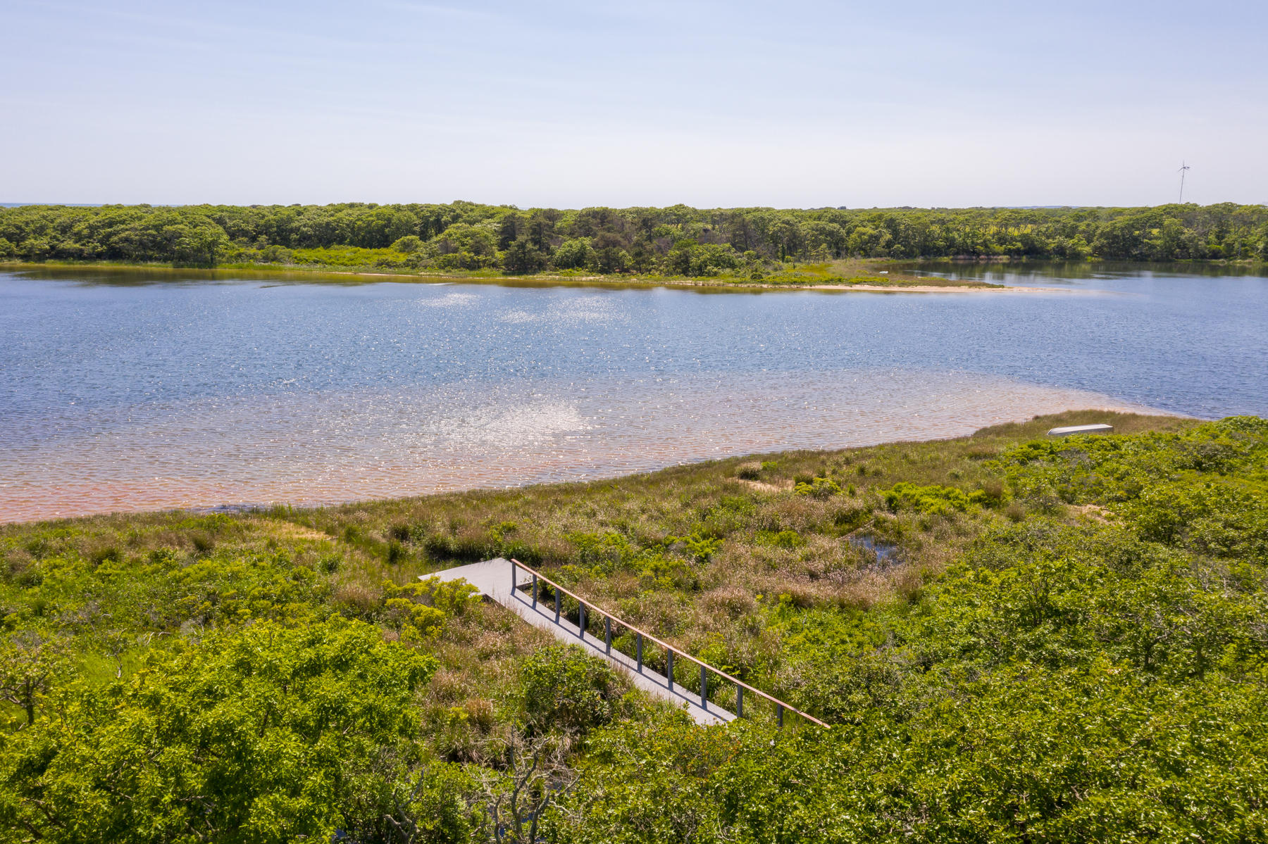 10 Jacob's Neck Road Edgartown, MA 02539 - Photo 27 of 31 Boardwalk to Great Pond
