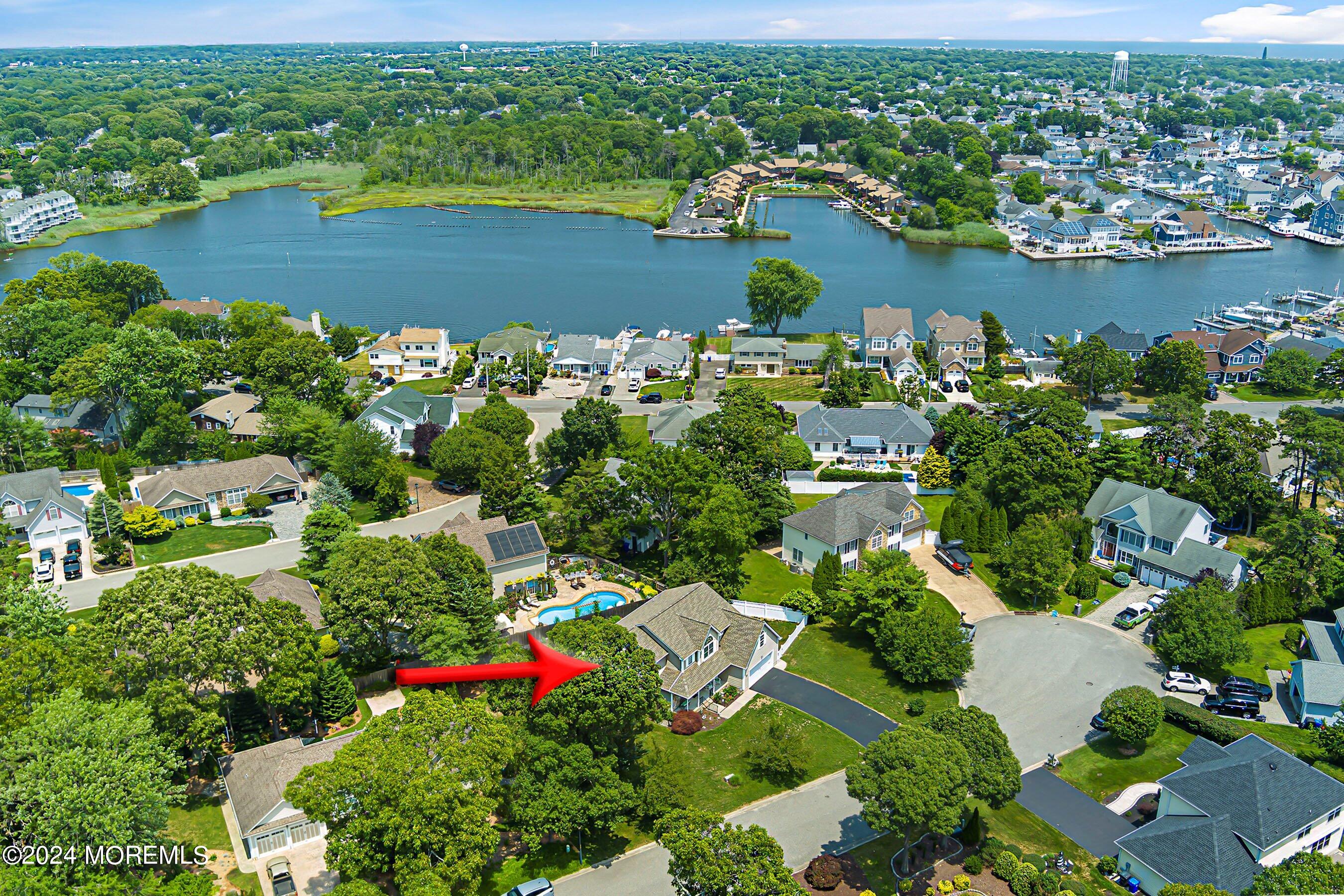 674 Hawks Nest Road Brick, NJ 08724 - Photo 2 of 52 03-Front Aerial 1 ARROW