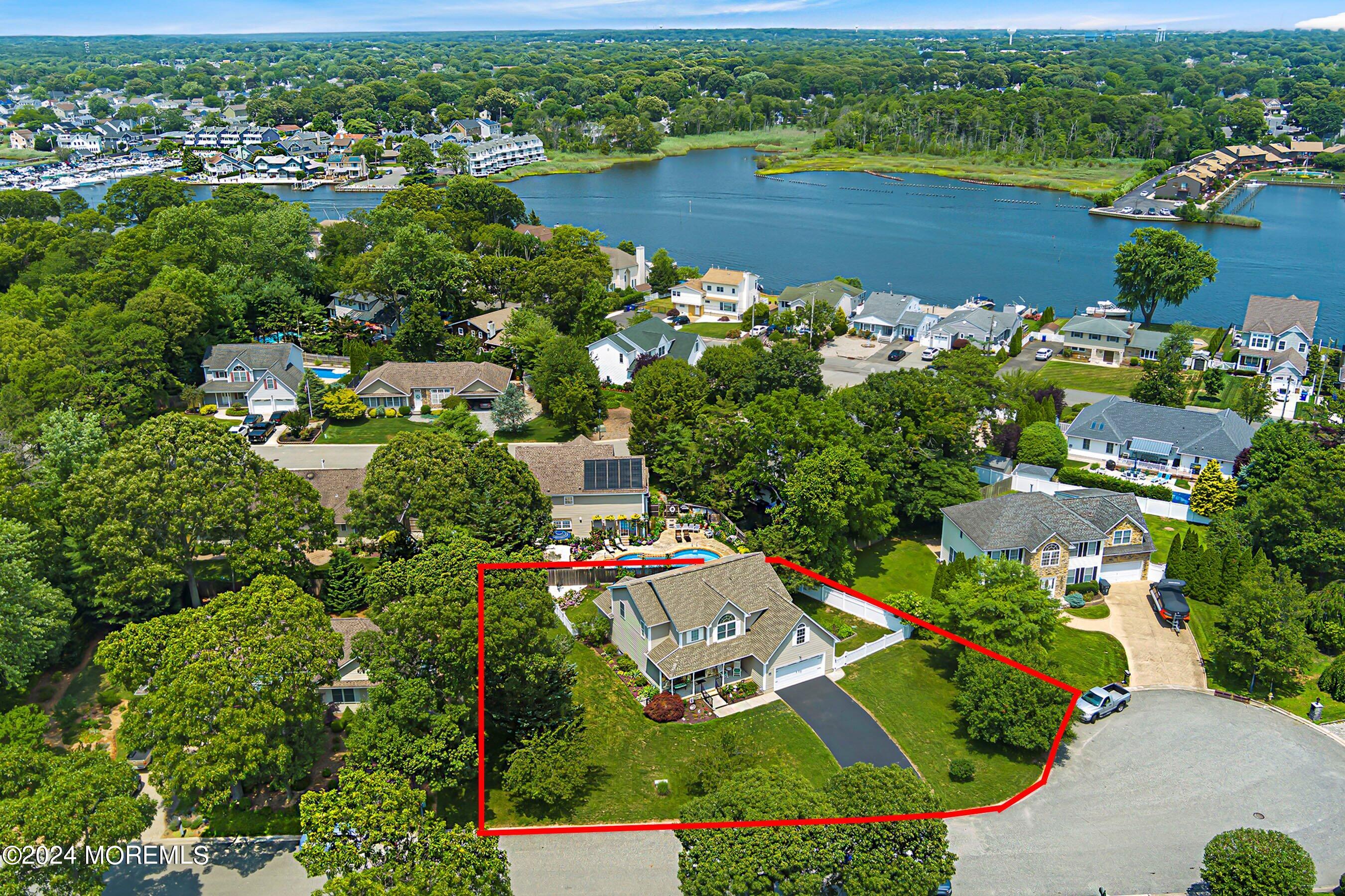 674 Hawks Nest Road Brick, NJ 08724 - Photo 46 of 52 05-Front Aerial 2 OUTLINE