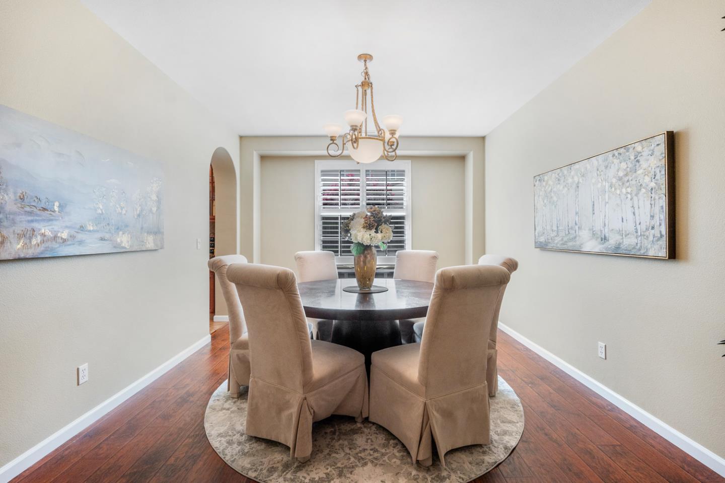 7180 Eagle Ridge Drive Gilroy, CA 95020 - Photo 7 of 63 a view of a dining room with furniture window and wooden floor