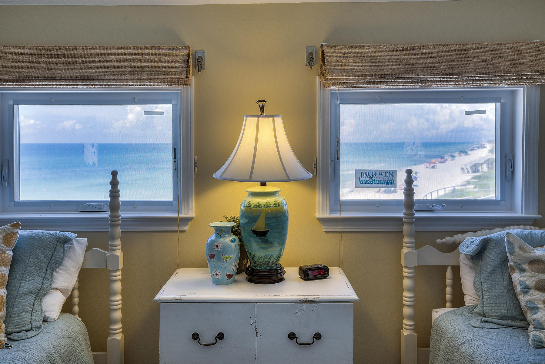 325 Pompano Street Inlet Beach, FL 32461 - Photo 26 of 49 a bathroom with a sink and a mirror
