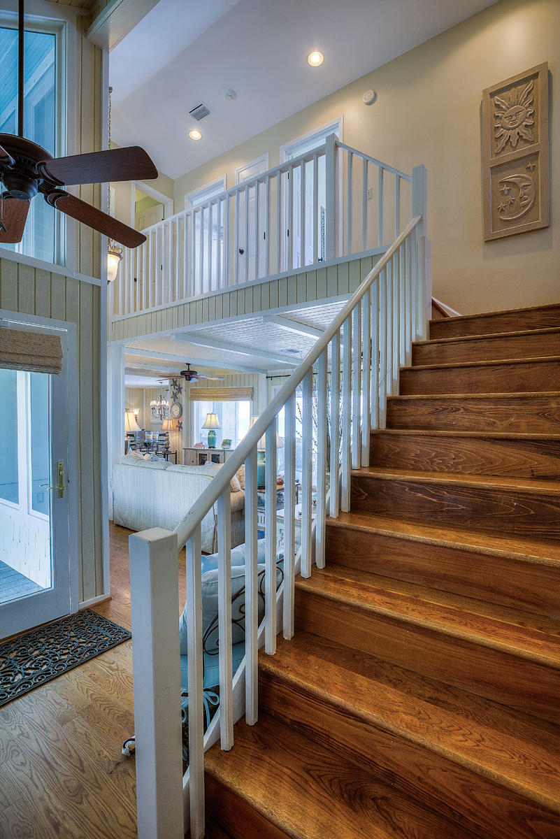 325 Pompano Street Inlet Beach, FL 32461 - Photo 34 of 49 a view of entryway and hall with wooden floor